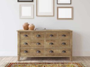 How to Take Dressers Apart