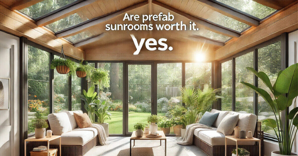 Are prefab sunrooms worth it